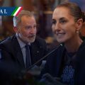 Sheinbaum califica de “buena y cordial” su reunión con el rey Felipe VI