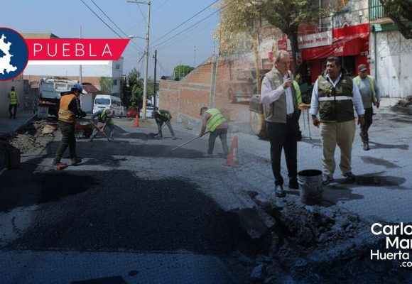 Analizan adquisición de segundo tren de pavimentación para Puebla