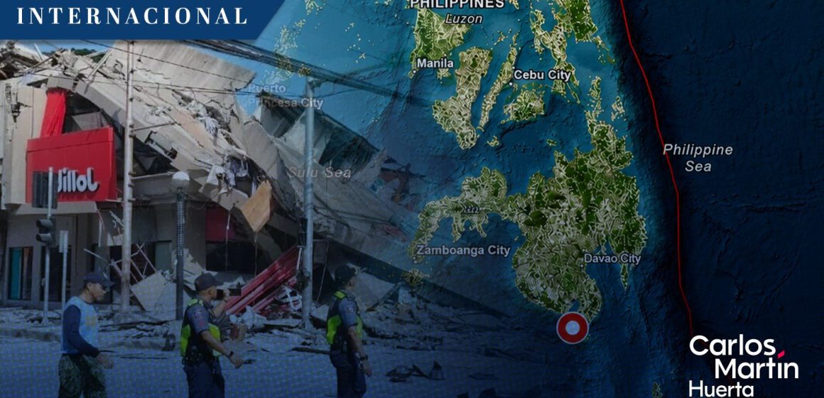 Reportan decenas de muertos y graves daños por terremoto magnitud 7.8 en Filipinas