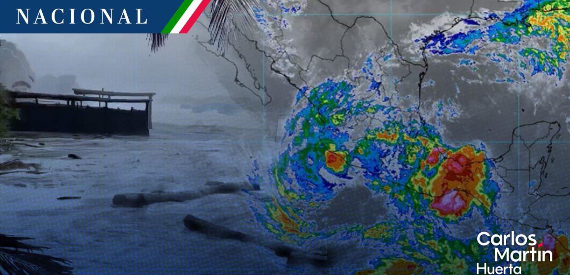 Boris toca tierra en el Pacífico mexicano; provocará tormentas intensas