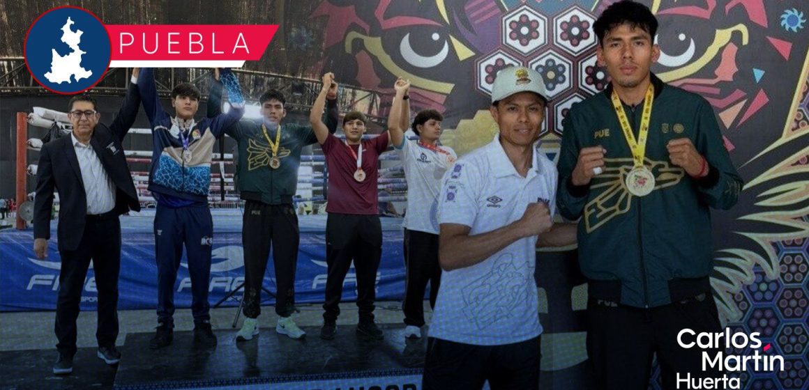 Triunfa estudiante del CONALEP Puebla en el Festival Olímpico de Boxeo 2026