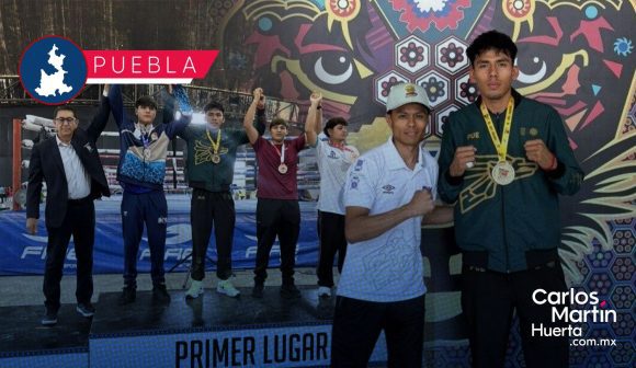 Triunfa estudiante del CONALEP Puebla en el Festival Olímpico de Boxeo 2026