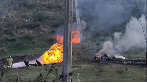 Vuelca pipa de gas LP en Texcoco; reportan un lesionado
