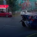 Conductor en presunto estado de ebriedad protagoniza accidente en al Calzada Zaragoza