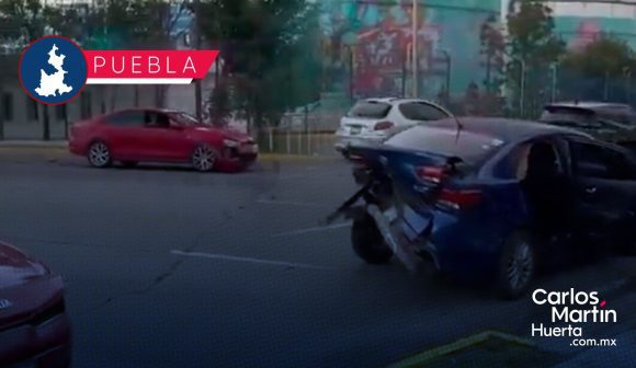 Conductor en presunto estado de ebriedad protagoniza accidente en al Calzada Zaragoza