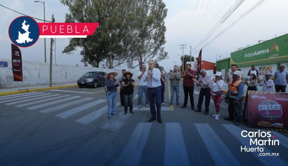 Pepe Chedraui entrega rehabilitación vial en la colonia Vicente Guerrero