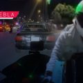 Motociclista es apuntado con láser en la Vía Atlixcáyotl; proviene de la Torre Adamant II