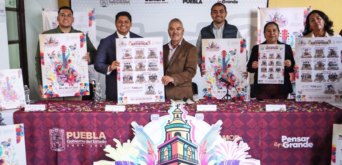 Presenta Omar Muñoz Feria de Cuautlancingo 2026