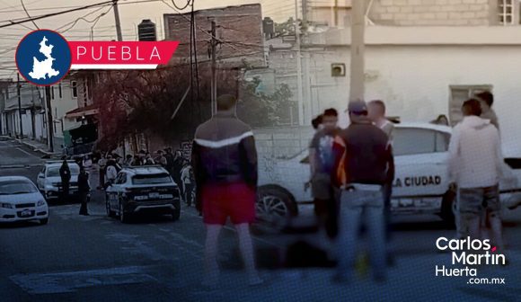 Vecinos dan golpiza a presunto ladrón en la colonia Miguel Hidalgo; policía evita linchamiento
