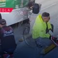 Unidad de RUTA impacta a ciclista adolescente en el bulevar 5 de Mayo