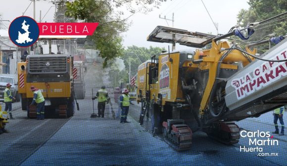 Transformación en el bulevar Xonaca: Rehabilitan más de 2 kilómetros de asfalto dañado