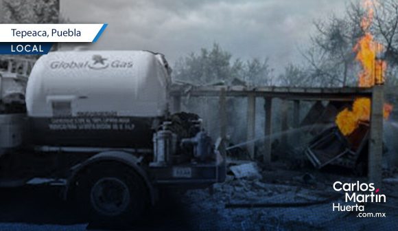 Se deslinda Global Gas de las pipas de gas LP tras explosión en Tepeaca