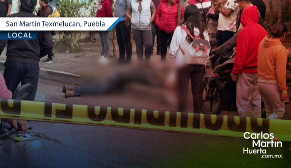 Asesinan a balazos a hombre en las calles de Santa María Moyotzingo