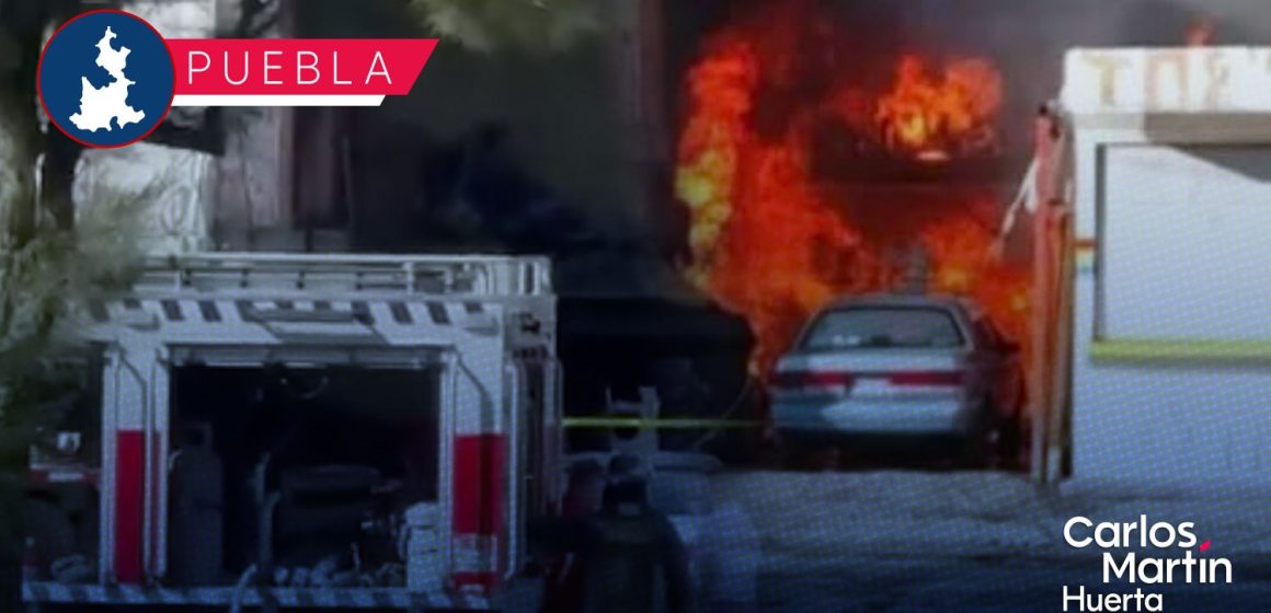Muere abuelito aplastado y calcinado tras voraz incendio en su vivienda en Amalucan