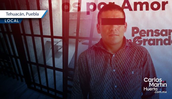 Policías de Tehuacán capturan a sujeto con dosis de cristal