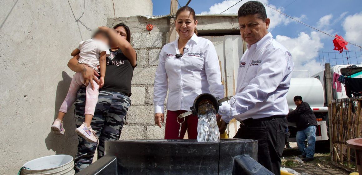 Arranca Agua para el Bienestar: 36 mil familias de Puebla recibirán el vital líquido