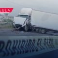 Choque de dos tractocamiones provoca cierre total de la autopista Puebla-Orizaba