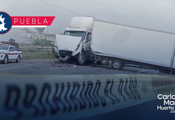 WhatsApp Image 2026-06-18 at 10.11.48 AM Choque de dos tractocamiones provoca cierre total de la autopista Puebla-Orizaba