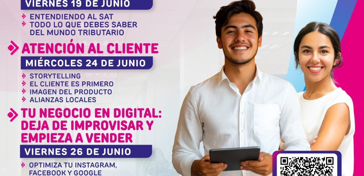 Capacitaciones del SAT y CANCOPE fortalecerán negocios de San Andrés Cholula