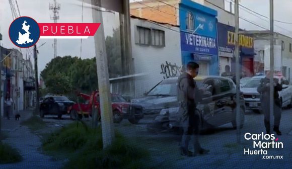 Intensa persecución policial en el Bulevar 5 de Mayo termina con la captura de dos asaltantes