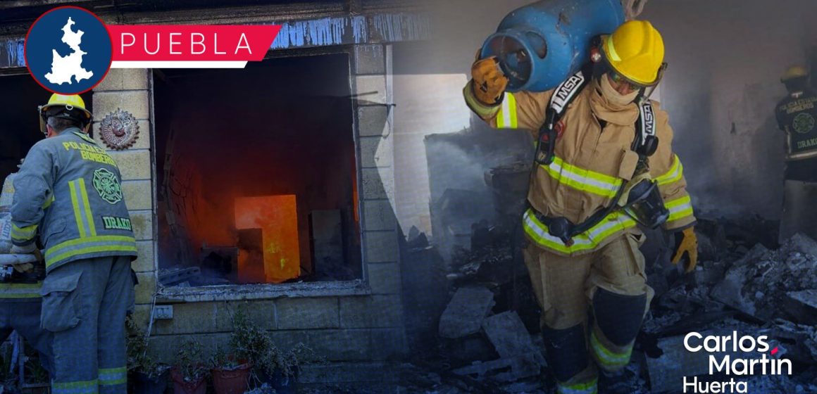 ¡Tragedia en Geovillas del Sur! Fuerte explosión por carga ilegal de gas LP deja 4 heridos y casas destrozadas