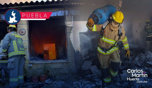 ¡Tragedia en Geovillas del Sur! Fuerte explosión por carga ilegal de gas LP deja 4 heridos y casas destrozadas