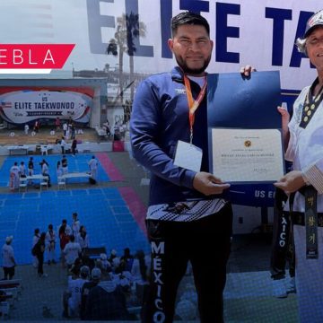 Taekwondoínes poblanos conquistan 22 medallas en el U.S. Elite Championships, California
