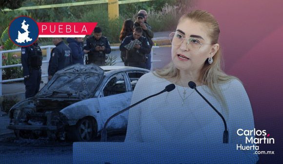 Fiscalía confirma la presencia de un cuerpo al interior del vehículo calcinado en Periférico Ecológico