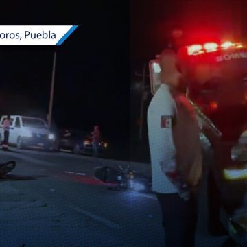 Motociclista pierde la vida tras protagonizar fuerte accidente en Chietla