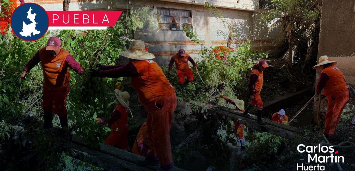 Limpian y sanean zonas de riesgo en la Romero Vargas ante la temporada de lluvias