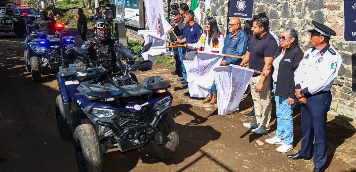 Tonantzin Fernández impulsa acciones para garantizar la seguridad en el Cerro Zapotecas