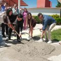 Transforman escuelas en Huejotzingo; arrancan obra de domo en primaria “16 de Septiembre”
