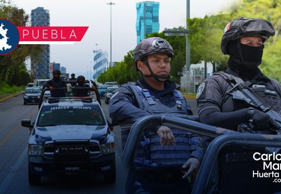 Despliegan megaoperativo permanente las 24 horas en la Vía Atlixcáyotl
