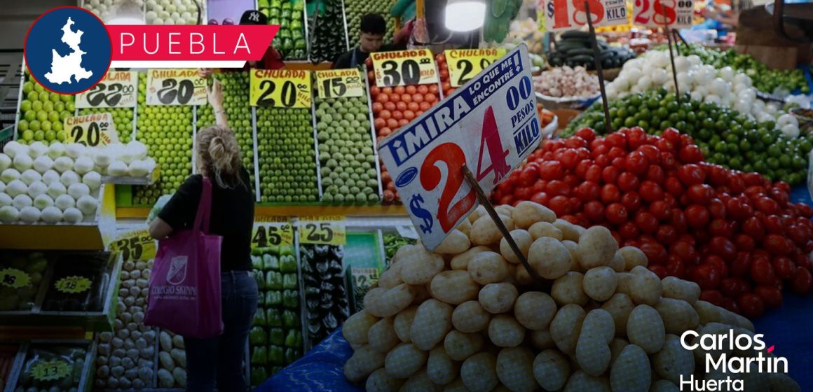 Puebla es el segundo estado con mayor descenso de inflación en el país