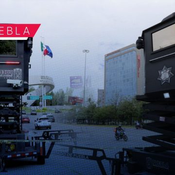 Gobierno instaló torre de vigilancia e intensifica operativo con 70 elementos sobre Vía Atlixcáyotl