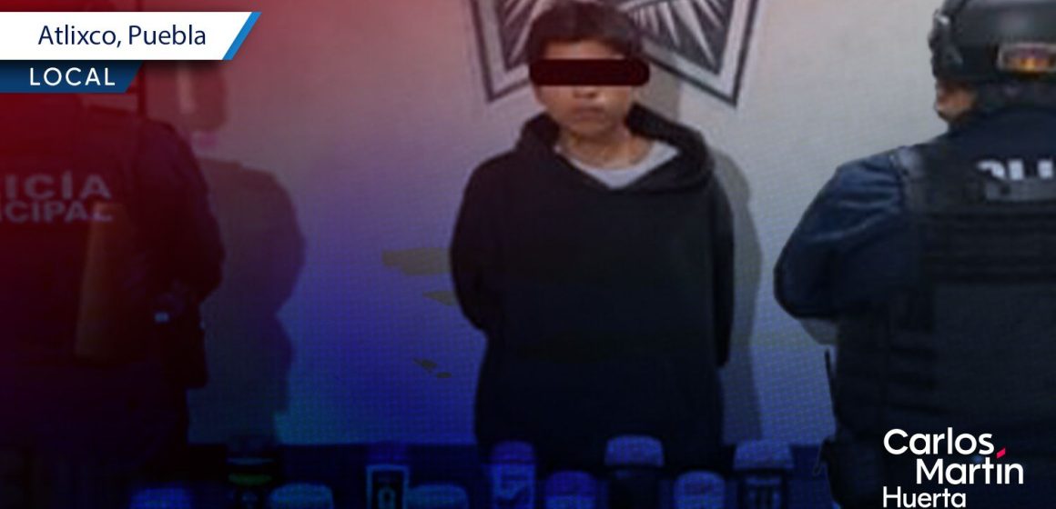 Policía de Atlixco frustra robo a comercio en la colonia Revolución