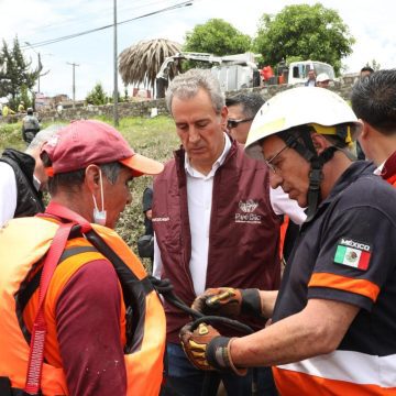 Supervisa Pepe Chedraui labores en Puente Negro