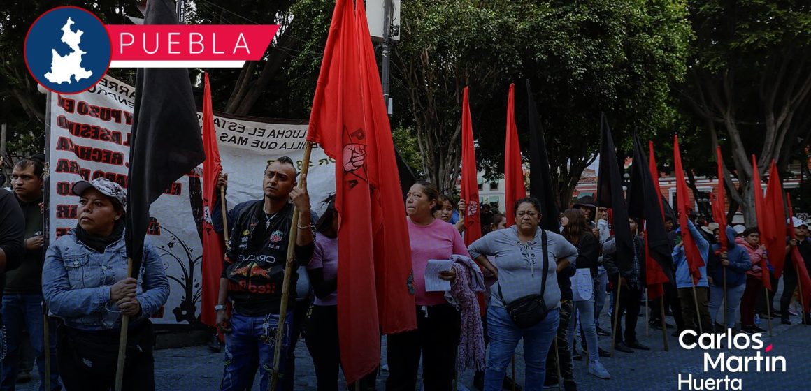 La ’28 de Octubre’ toma las calles de Puebla a casi una década del crimen de Meztli Sarabia