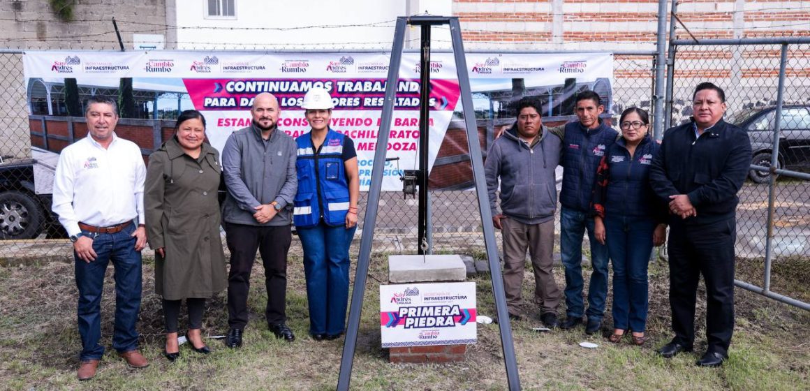 Gobierno de San Andrés Cholula fortalece infraestructura educativa en San Francisco Acatepec
