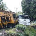 Ruta 50 involucrada en accidente con tren operaba de manera irregular: SMT