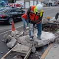 Agua de Puebla rehabilita caja de válvulas en Boulevard Xonacatepec
