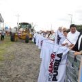 Alejandro Armenta inicia la modernización de la carretera San José Chiapa–Rafael Lara Grajales