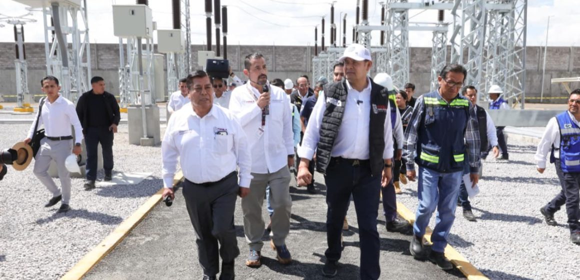 Subestación eléctrica asegura desarrollo industrial en San José Chiapa: Armenta Mier