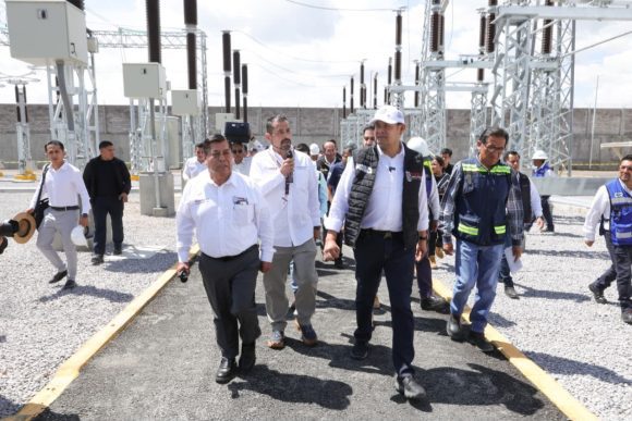 Subestación eléctrica asegura desarrollo industrial en San José Chiapa: Armenta Mier