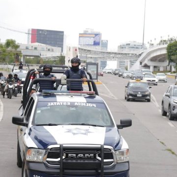 Refuerzan seguridad en la Vía Atlixcáyotl con operativo coordinado de 24 horas