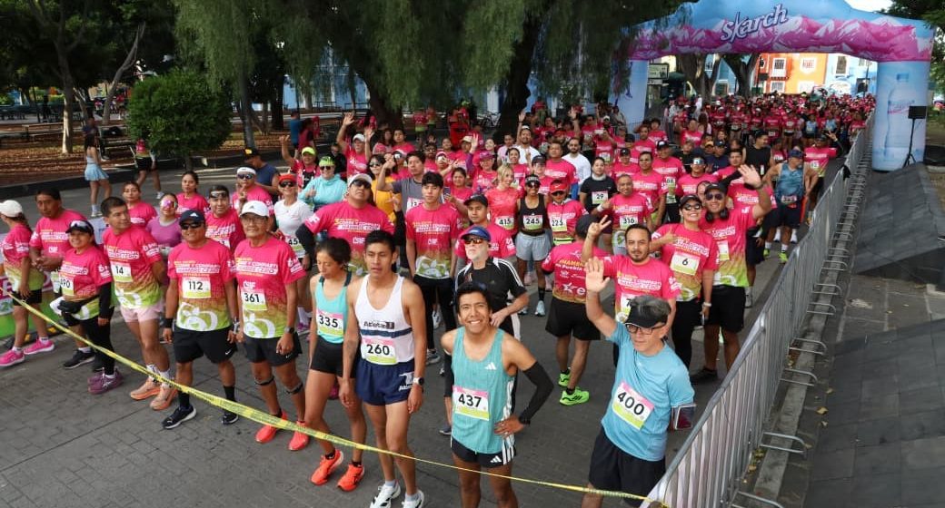 Rompen récord en la carrera “Corre y Comparte 2026”: Puebla suma 15 toneladas de ayuda contra el hambre