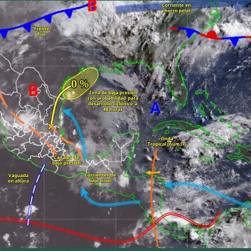 Lluvias intensas impactarán gran parte de México este 14 de junio