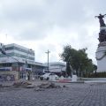 Tras lluvias, Ayuntamiento investiga garantía de obra en la Avenida Juárez