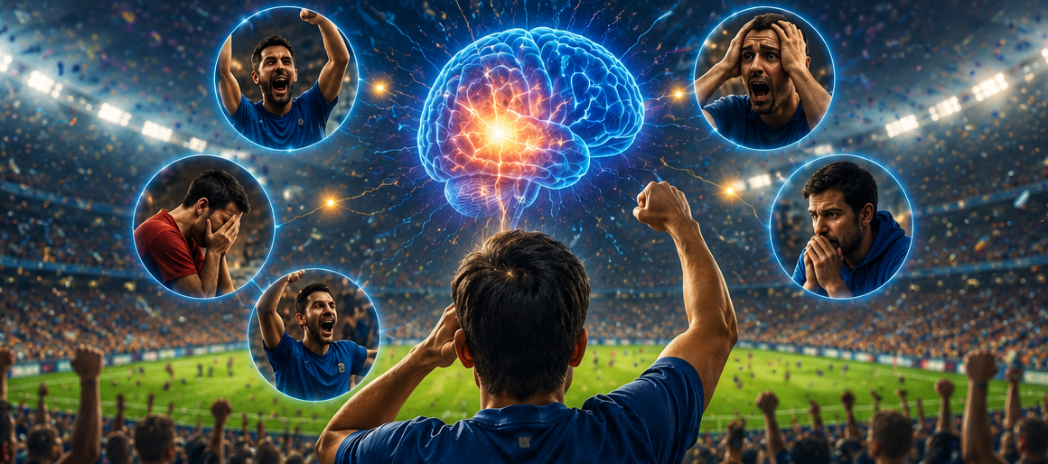 Del éxtasis a la frustración: cómo el futbol activa nuestro cerebro