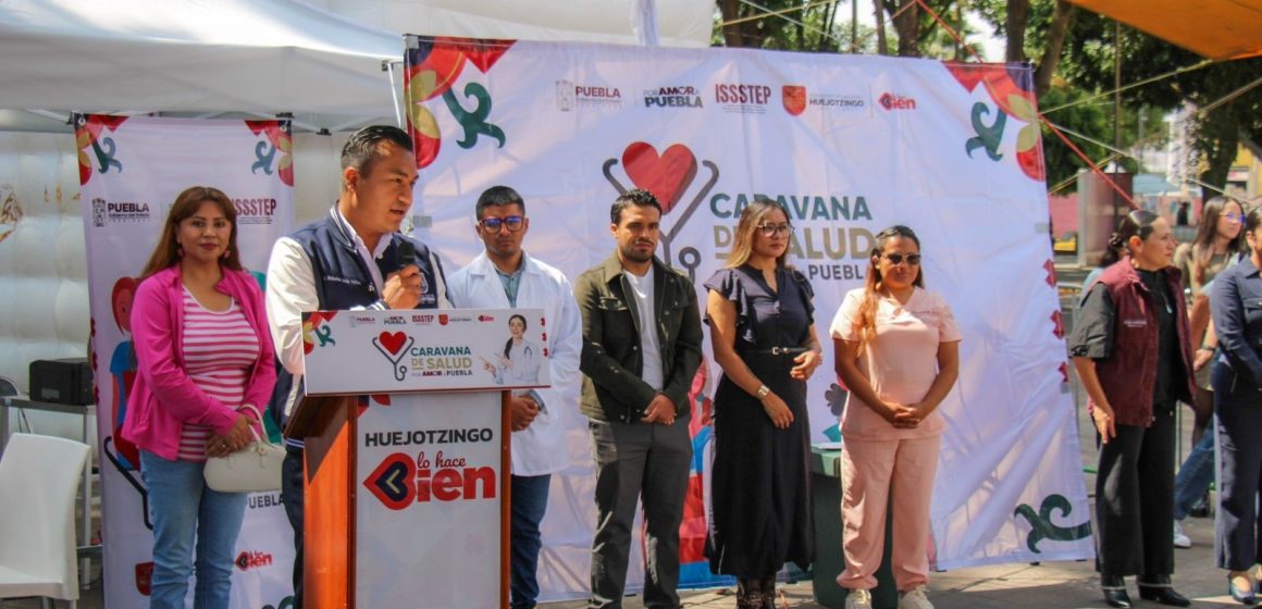 Arranca jornada de salud en Huejotzingo; esperan atender a más de 1,500 personas